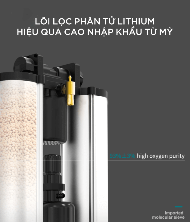 Máy tạo Oxy Y tế MICiTECH 10L