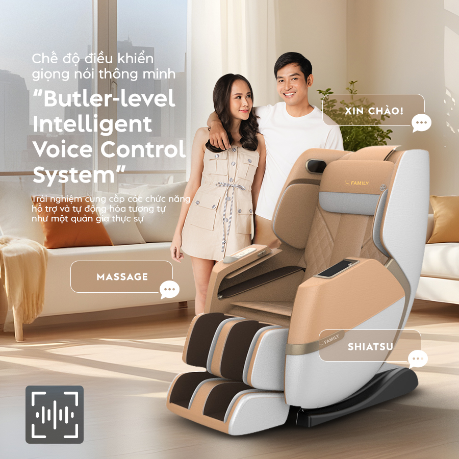 Ghế massage trị liệu Nhật Bản Family FC-555