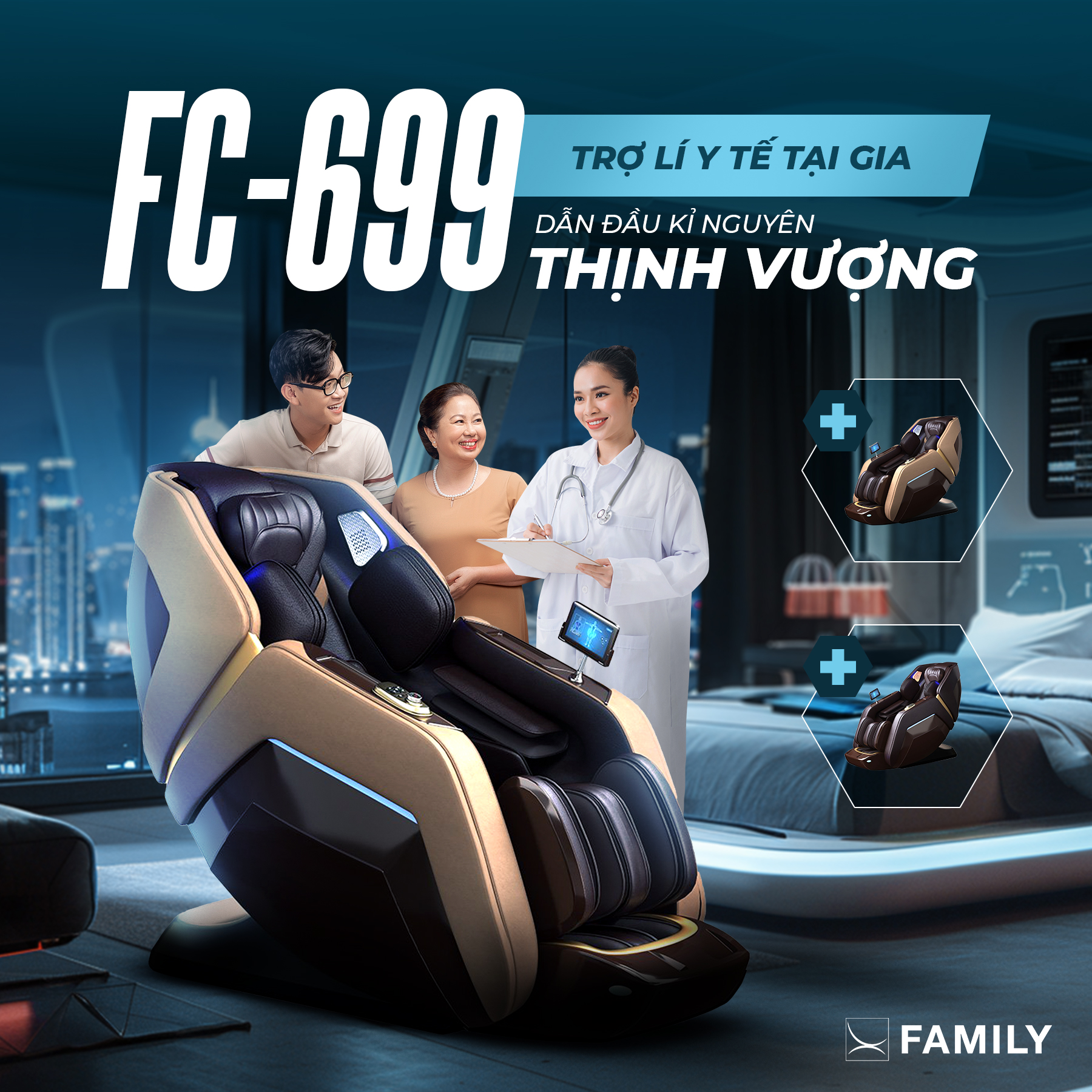 Ghế Massage Family FC-699